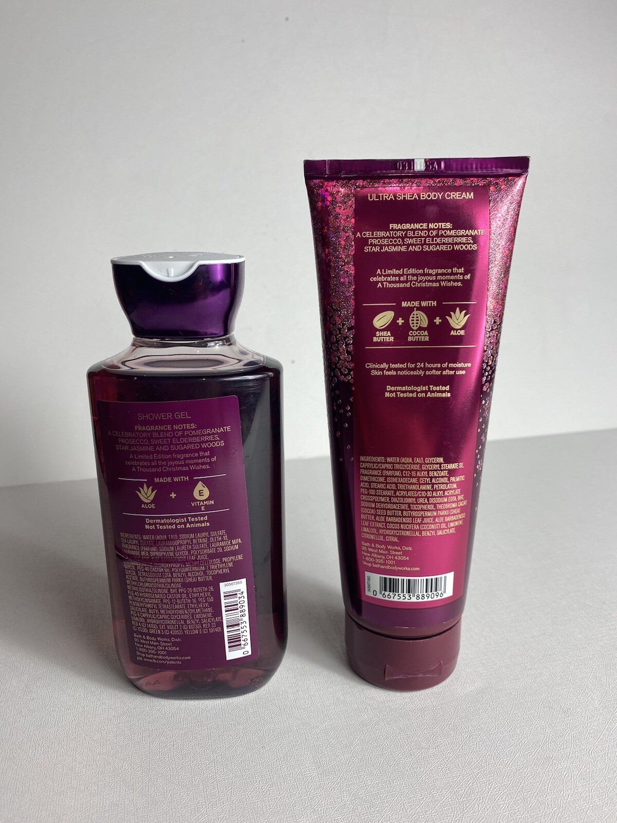 Bath & Body Works A THOUSAND WISHES Body Cream & Shower Gel Set NEW