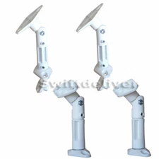 4 Pack Wall Ceiling Satellite Speaker Mount Bracket Universal Home Theater c7h