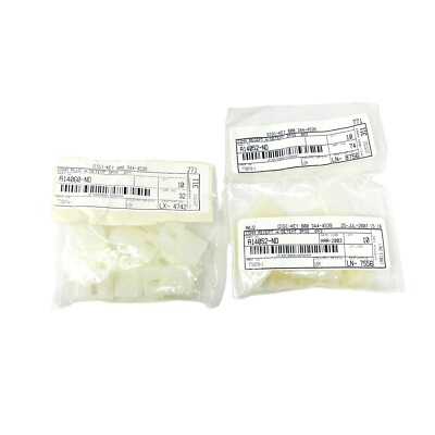 3 pack Assorted AMP Connector Plug Housing 3-Position Rectangular 770070-1