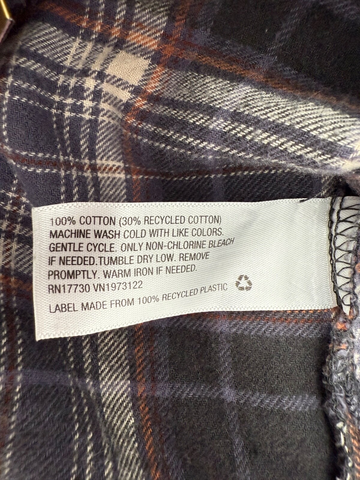 Universal Thread Flannel Button Up TOP Cropped Ru… - image 19