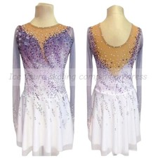 Designer and manufacturer store for girl's Ice figure skating competition dress