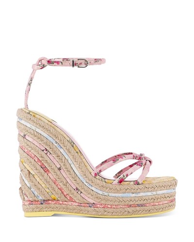 NEW Sophia Webster x Love Shack Fancy Alina Espadrille Wedge Sandals 38.5 $600