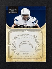 2011 National Treasures Base Short Print SP #122 Antonio Gates /99 SD Chargers