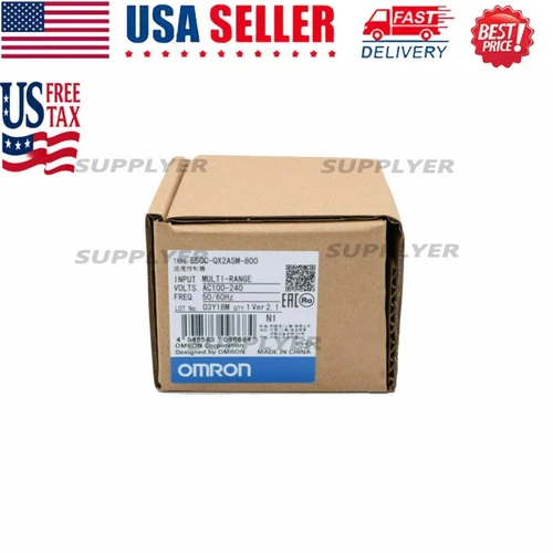 New in box Omron E5CC-QX2ASM-800 Temperature Controller 100-240VAC E5CCQX2ASM800