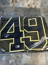 Tony Richardson Autographed Kansas City Chiefs Green Salute to Service XL Custom