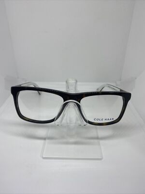 COLE HAAN CH4012 237 Eyeglasses Frame Dark Tortoise/White  display picture 3