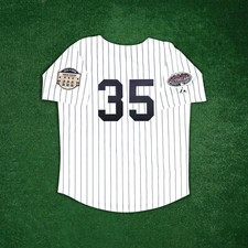 Mike Mussina 2008 New York Yankees Men's Home White Jersey w/ All Star Patch
