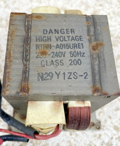 Mikrowellen Ersatzteil Hochspannungstransformator RTRN-A015URE1 für Mikrowelle 356438198834