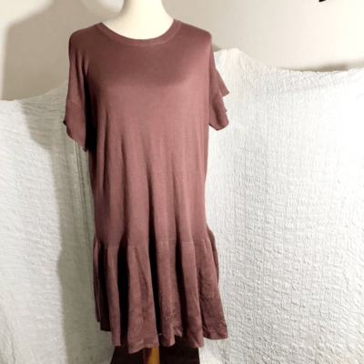 knitted boho dress Warm Knit Turtleneck Sweater Dress – Boho Winter Short Length Dress in Off White | Women's Boho Fashion | XXXL main image 0