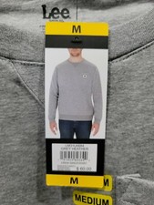 Lee Men's Heavy Duty Workwear Crew Sweatshirt Size Medium