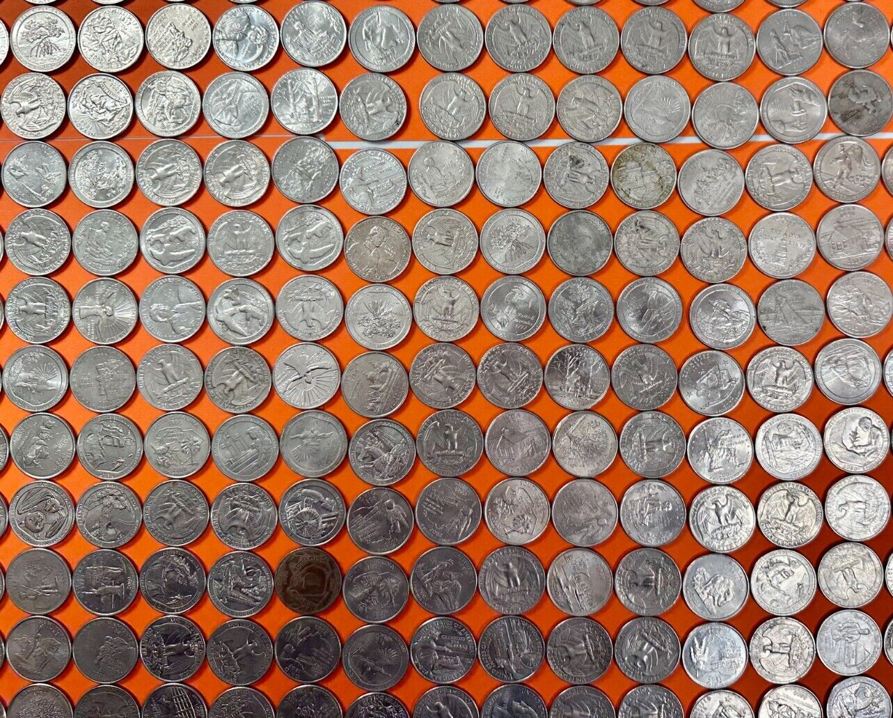 $100 Worth Of Laundry Quarters For Laundry or Vending All Dated 1965-2025