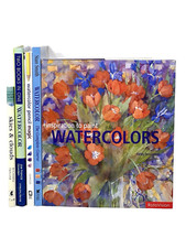 ART BOOK BUNDLE: Watercolor Tutorials - Pant and Pencil - 5 Assorted Books