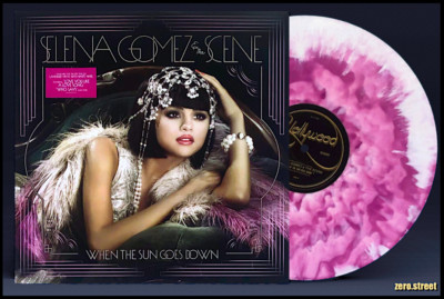 SELENA GOMEZ When The Sun Goes Down LP on LAVENDER/WHITE SWIRL Sealed NEW Scene