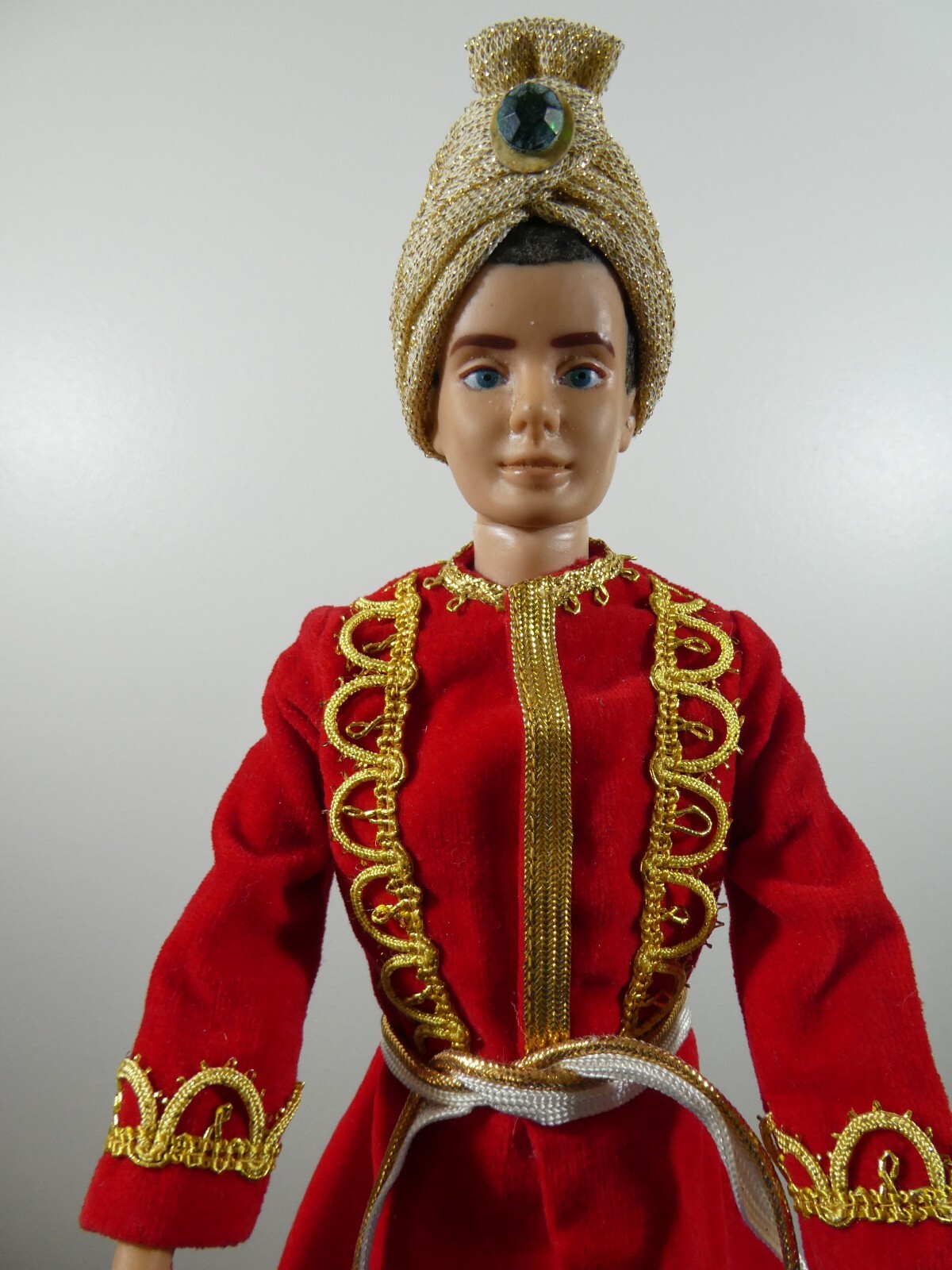 Vintage Barbie Vintage Dressed Box Ken w/Dark Flocked Hair Arabian