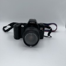 Canon EOS Rebel XS 35mm Film Camera w/ Canon 35-80mm Zoom Lens - TESTED 