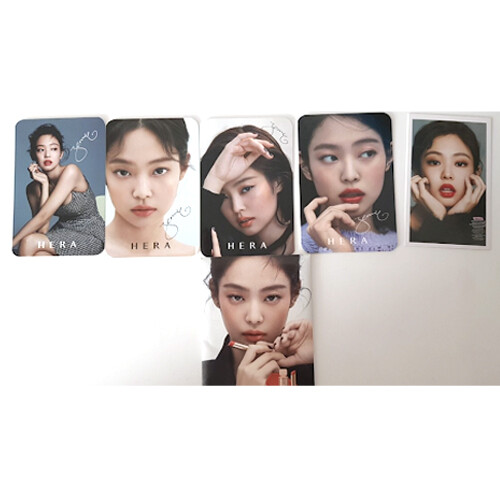 BLACKPINK ジェニ HERA カード 3枚セット HERA「NEW センシュアル