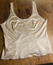 Vintage Warner s Perfect Measure Camisole Size 38 Beige