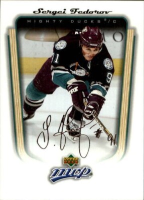 B2034- 2005-06 Upper Deck MVP #s 1-250 + Rookies -Sie Wählen-