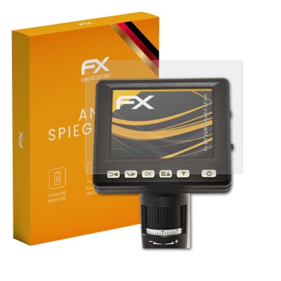 atFoliX 3x Schutzfolie für DNT DigiMicro Lab5.0 3.5 Inch matt&stoßfest