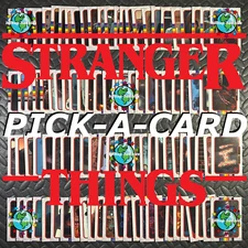 2023 ZEROCOOL STRANGER THINGS SEASON 4 PICK-A-CARD BASE #1-#100 TOPPS NETFLIX