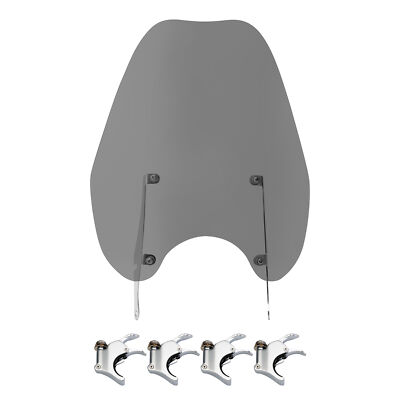 #ad #ad Smoke Windscreen Windshield 49mm Clamps Fit For Harley Breakout Low Rider 18 25 $107.80