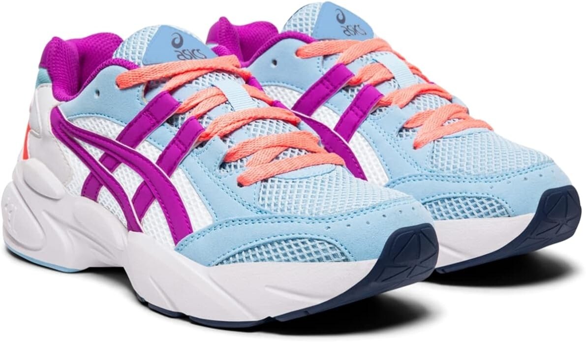 ASICS 1024A024-401 Kid's Gel-BND Shoes, Heritage Blue/Orchid