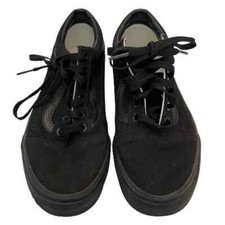 Vans Old Skool Low Top Skate Shoe Black Size 7.5