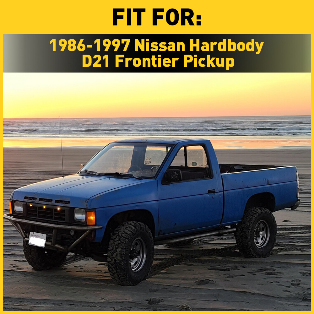 NEW Pair Arm Rest Door Handle Pull For 87'-97' Nissan D21 Hardbody