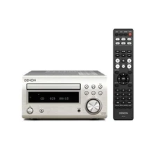 DENON RCD-M41SP Silver CD Receiver with Discrete Amp & Bluetooth NEW