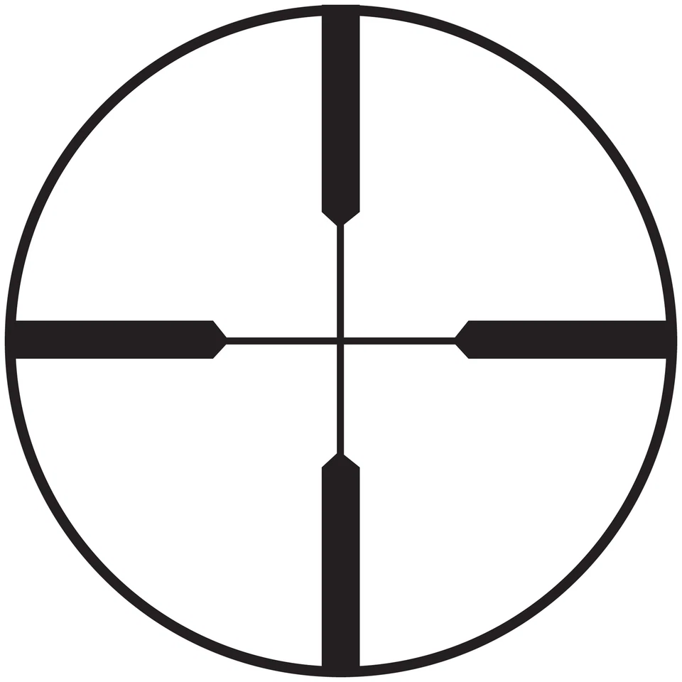 Mira para rifle Burris Scout 2,75X20 mm retícula plex pesada negra mate óptica duradera Foto 4 de 4