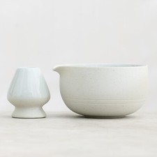 Matcha Set, Japanese Tea Set Includes Matcha Bowl with Spout, Matcha Whisk Ho...