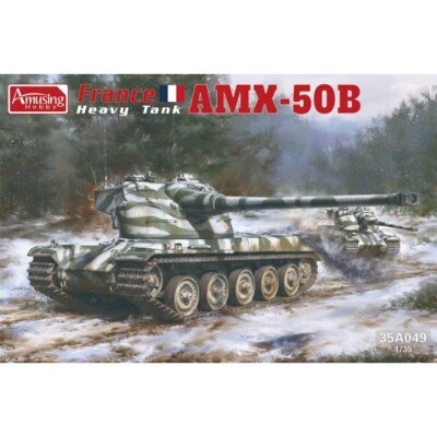 Amusing Hobby #35A049 1/35 French AMX-50(B) Heavy Tank