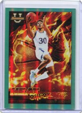 2021-22 Bowman University Heat Check Aqua Ochai Agbaji Rookie 32/150