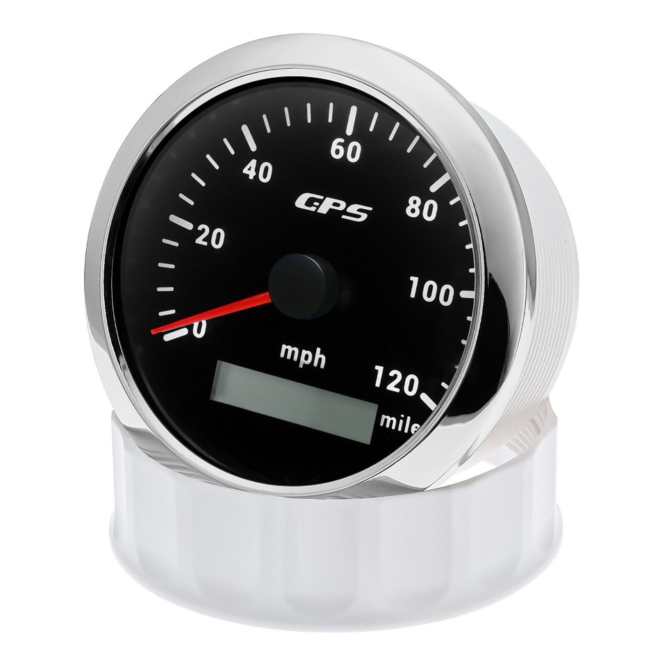 110MM GPS Speedometer 0120MPH Gauge Waterproof for Motorcycles Boat