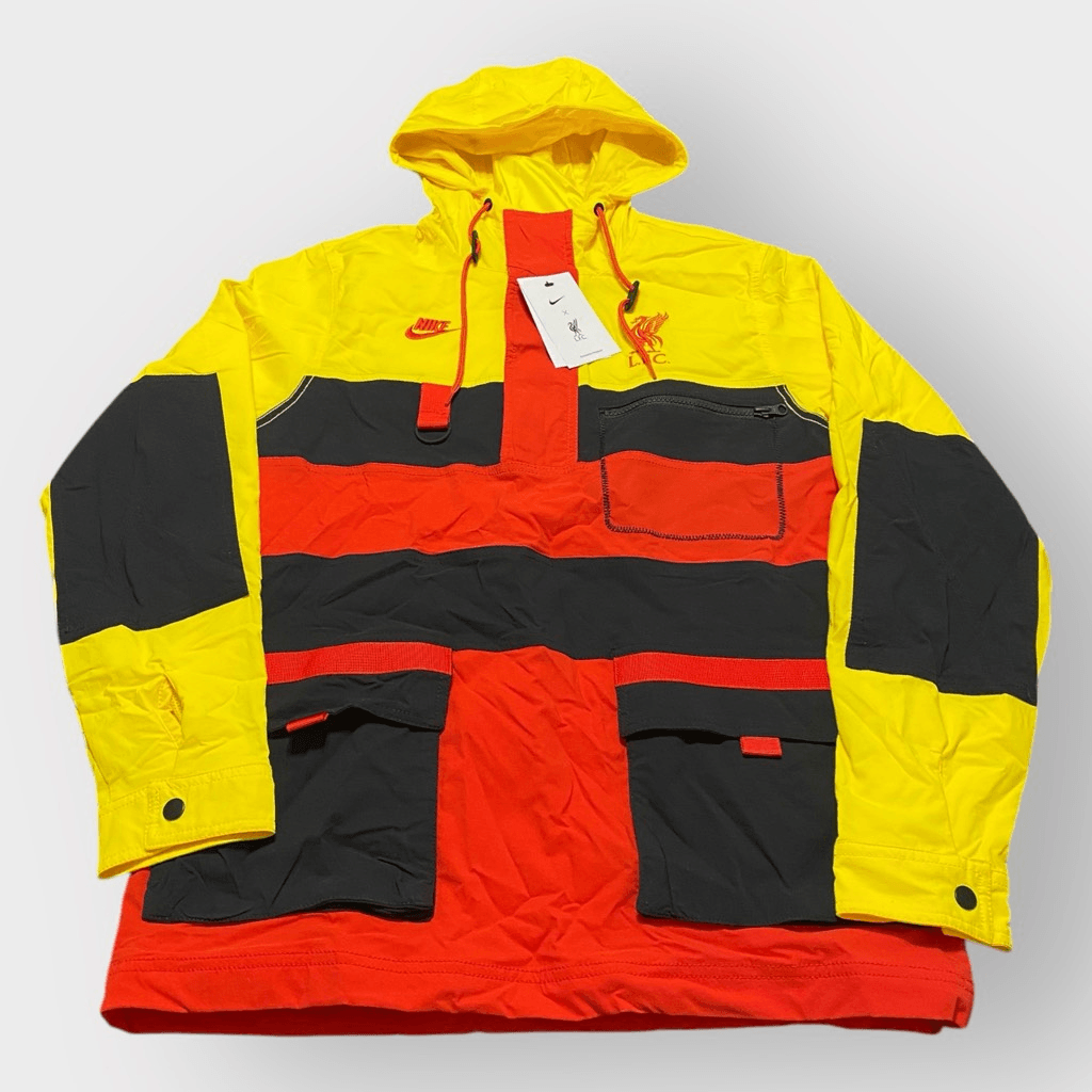 Nike Liverpool FC Hype Woven Winter Soccer Jacket DD9714-703 Mens size M New