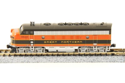 鉄道模型 KATO 106-0416 EMD F7A F7B Great Northern KATO N-Scale #106-0416 F7 A UNIT + F7 B UNIT LOCOMOTIVE SET