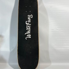White Fang Skateboard 31" Complete Skateboard Double Kick Deck Cruising