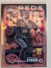 2024 Topps Chrome - #104 Spencer Steer