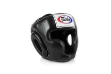 Fairtex HG3 Headgear Head Guard - Black SM 