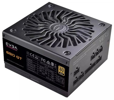 Power supply ATX EVGA 650 GT 650W 80+ GOLD (U)