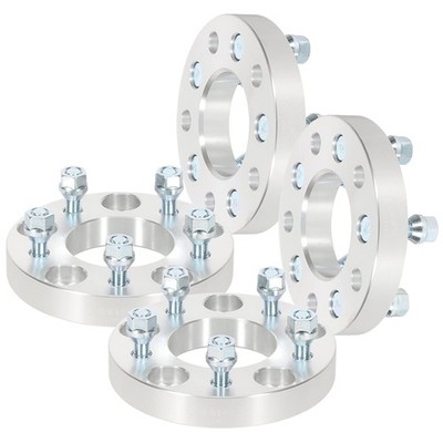 4Pcs 5 Lug Wheel Spacers 5x5 to 5x4.75 1in Thickness Bore 78.3mm Thread 12x1.5