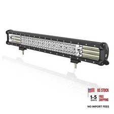 23 inch 570W Quad Row LED Light Bar Work Light Spot Flood Beam 12V 24V for