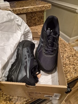 ASICS GEL-VENTURE 10 Extra Wide Men's Running Shoes Black Graphite Grey Size 8