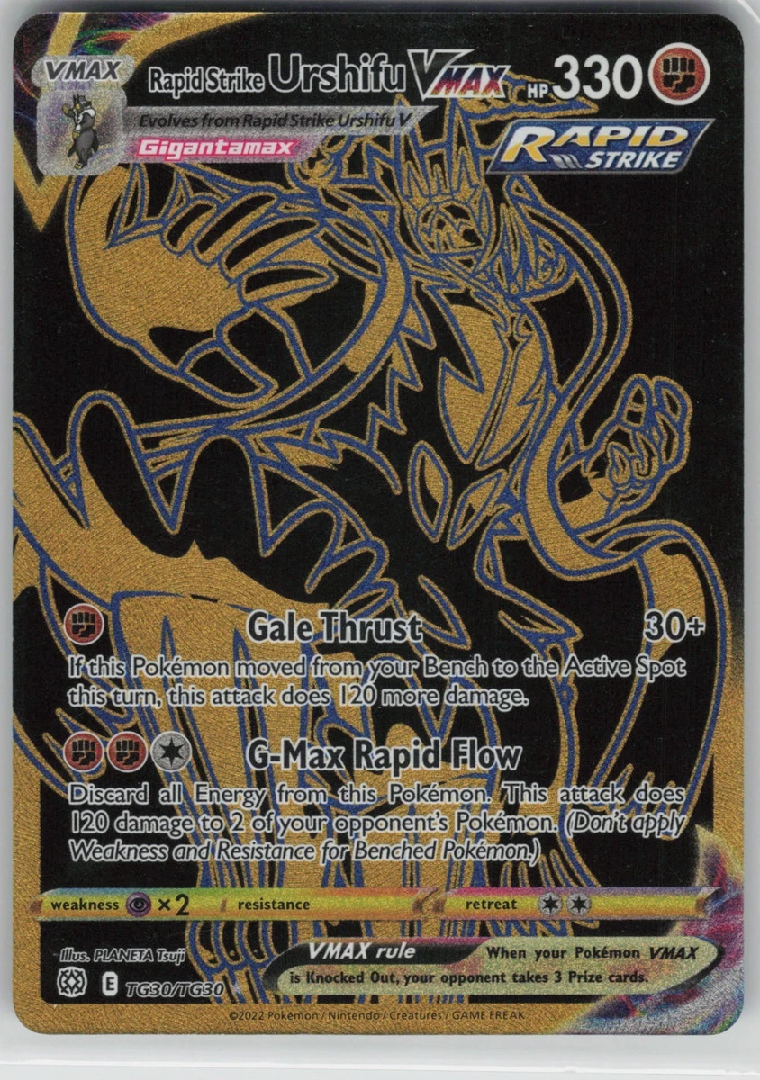 rapid strike urshifu pokemon card value Rapid Strike Urshifu VMAX Pokémon TCG Cards for sale