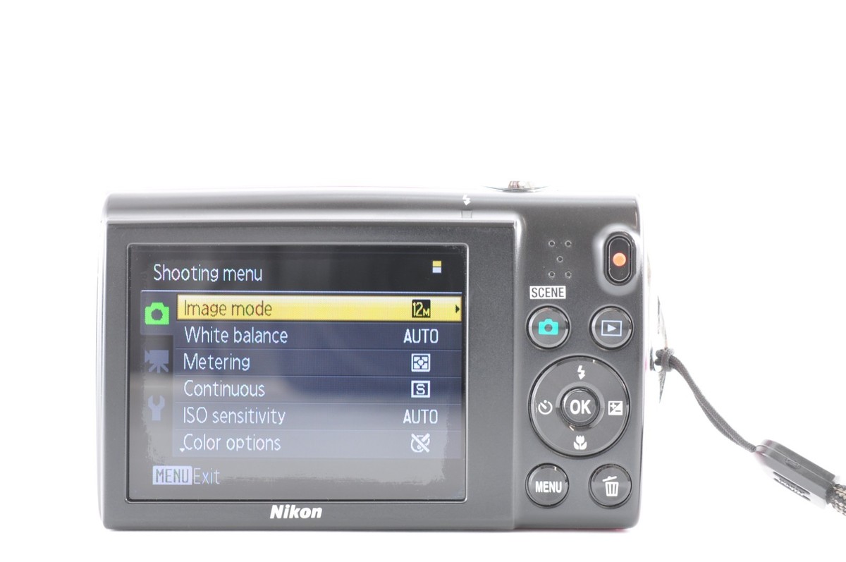 Nikon Coolpix S5100 Pink Excellent+++ Compact Digital Camera