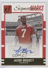 2016 Donruss Signature Marks 10/100 Jacoby Brissett #44 Auto ow3