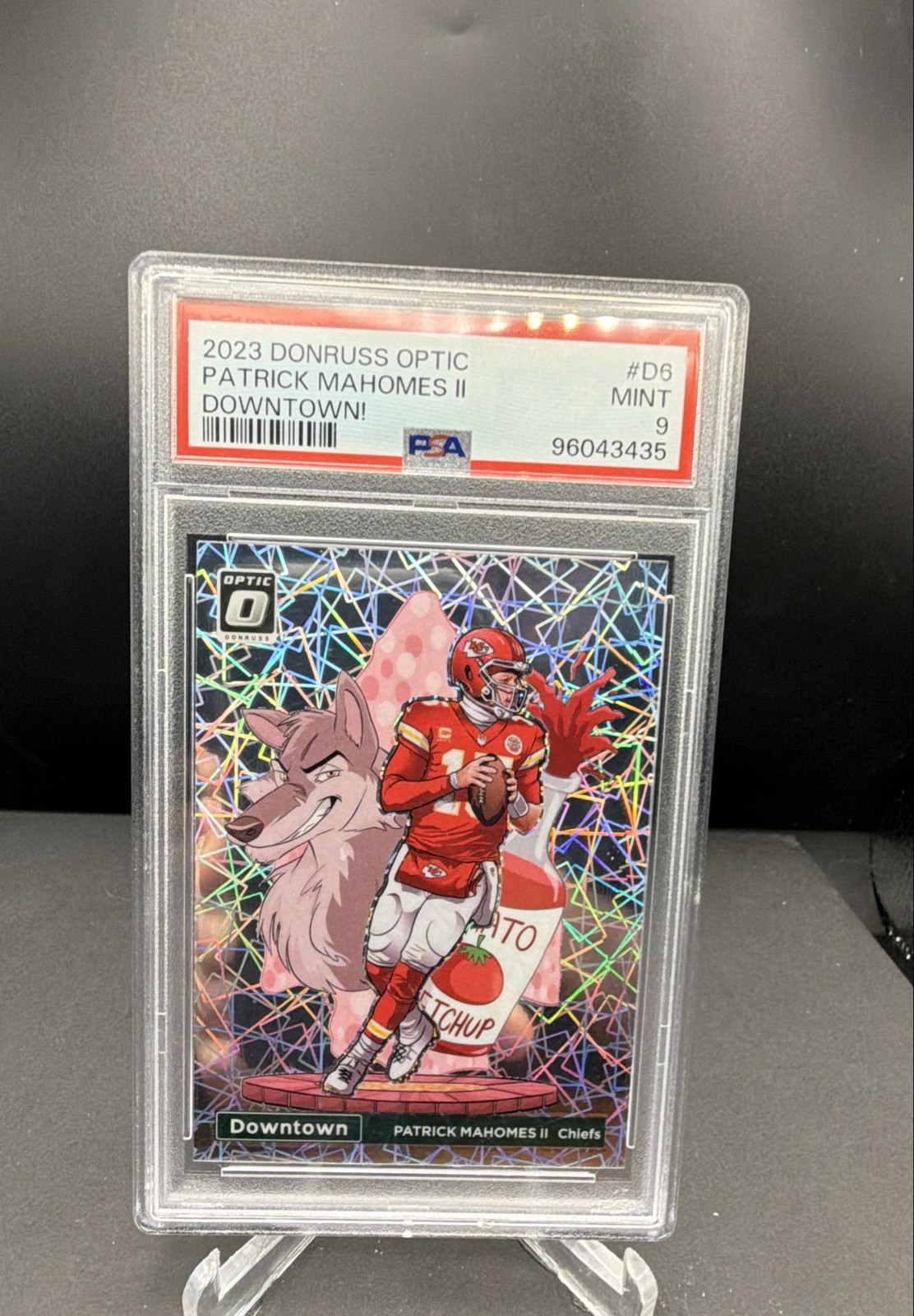 2023 Panini Donruss Optic - Downtown Patrick Mahomes II #D-6 PSA 9 Chiefs