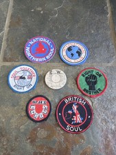 Original 1970s Northern Soul Patches & Pin Badge