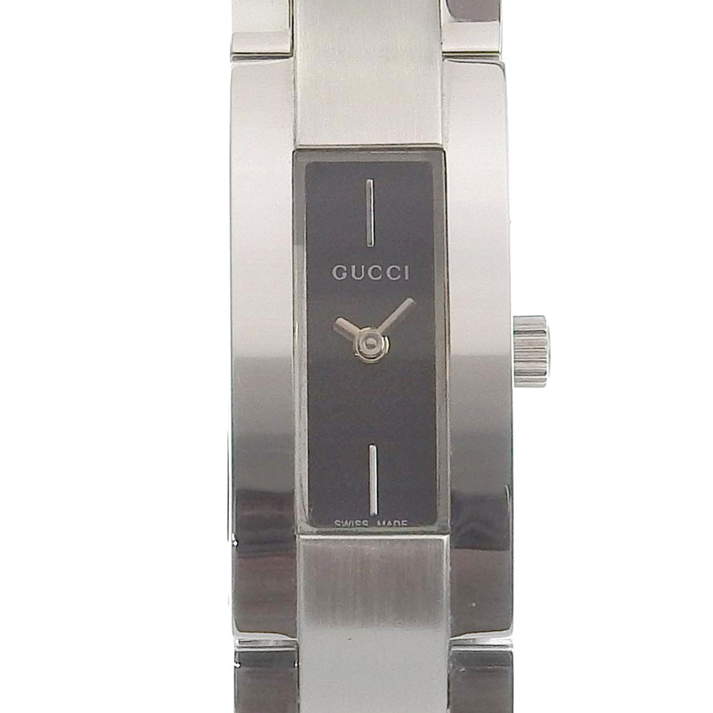 USED GUCCI G Logo 3600M Silver Case Size 29mm x 31mm Ladies USED GUCCI G Logo 3600M Silver Case Size 29mm x 31mm Ladies
