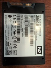WD Blue 250GB 3D NAND SATA III 2.5" Internal SSD Solid State Drive